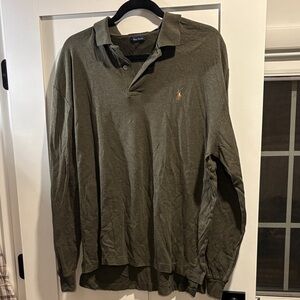 Polo by Ralph Lauren Men's Olive Polo Shirt